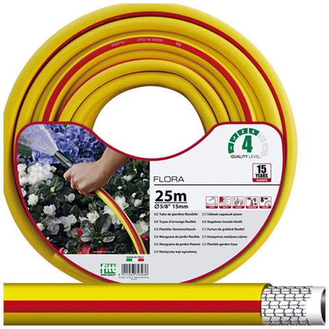 Tubo per giardinaggio con rinforzo magliato diametro mm 25 mt 25 - Foto 1
