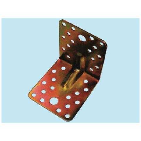 Piastra Angolare Maxi Minutex Art. 794 Mm. 100 X 100 X 3 In Acciaio Tropicalizzato. - Foto 1