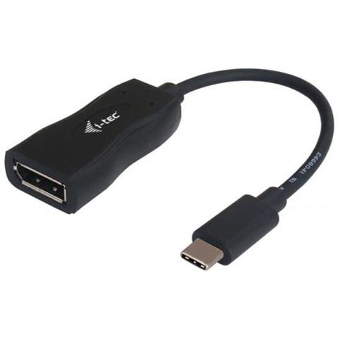 Adattatore USB-C a Display Port 4K / 60 Hz M / F 0,15 m - Nero - Foto 2