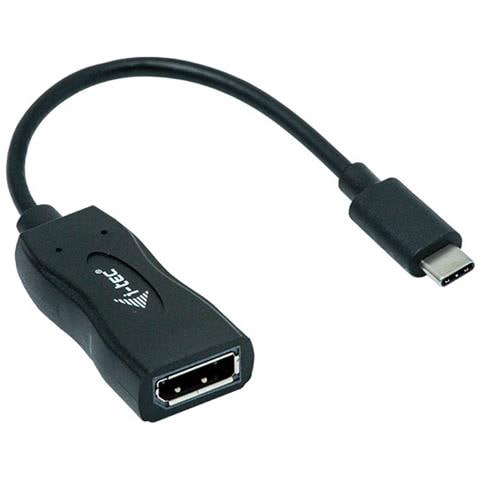 Adattatore USB-C a Display Port 4K / 60 Hz M / F 0,15 m - Nero - Foto 1