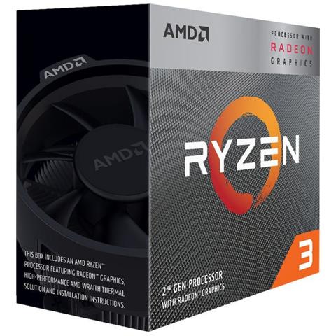 Processore Ryzen 3-3200G 3.6 Ghz  Socket AM4 (Boxato Moltiplicatore Sbloccato) - Foto 2