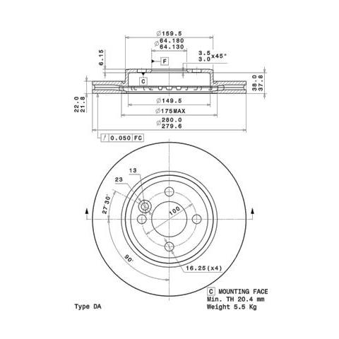 2 Disco Freno 09. a761.11 - Foto 2