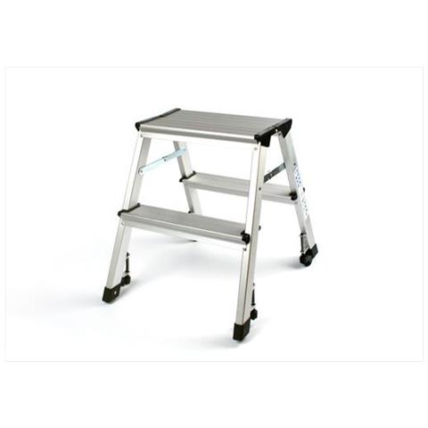 215 1 Scala Pieghevole Argento Scala - Foto 1