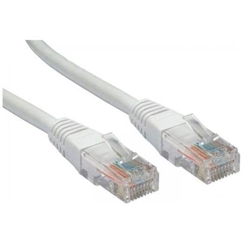 Urt-605 White Cavo Di Rete 5 M Cat5e U / utp [ utp] Bianco (rj45 [ m] To Rj45 [ m] Cat5e 5m White Oem Moulded Boot Copper Utp Network Cable)  - Foto 1