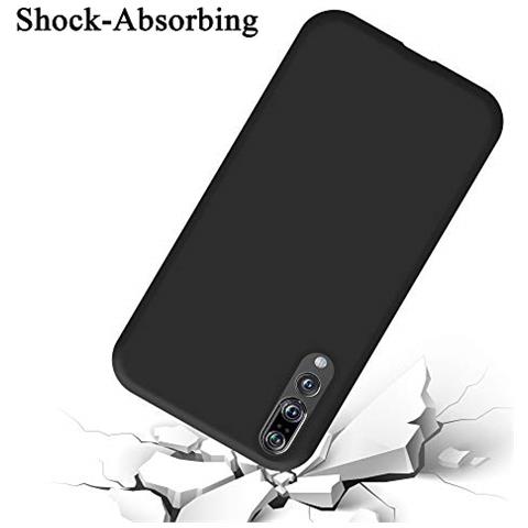 Custodia Compatibile Con Huawei P20 Pro / P20 Plus In Liquid Nero - Coperchio Protettivo In Silicone Tpu Flessibile - Foto 2