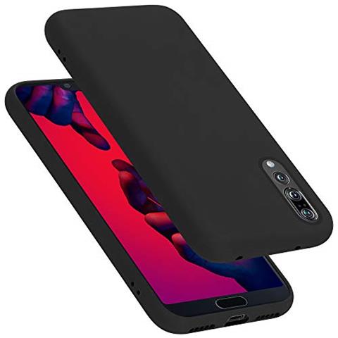 Custodia Compatibile Con Huawei P20 Pro / P20 Plus In Liquid Nero - Coperchio Protettivo In Silicone Tpu Flessibile - Foto 1