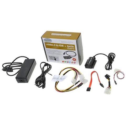 Premiumcord Adattatore Usb 2.0 Ide + Sata Con Cavi E Alimentatore Di Rete - Foto 1