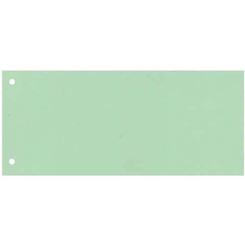 Separatore Per Archivio Con Due Fori 24x10,5 Cm 190 G / m² Verde Conf. Da 100 - Kf00518 - Foto 1