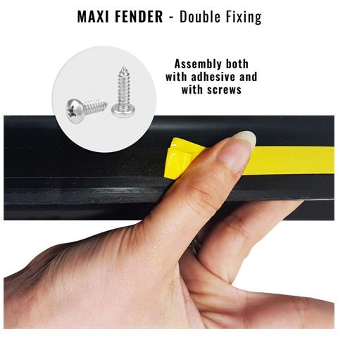 Profili Passaruota Parafanghi A Fissaggio Laterale, 2 Pezzi Da 1,5 Mt - Foto 2