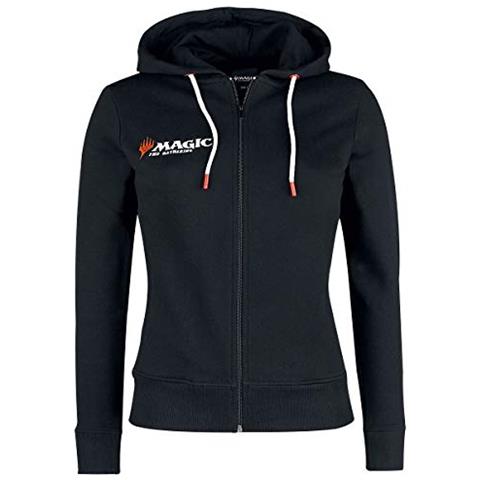 Wizards Donna Felpa Jogging Nero S 100% Cotone Regular - Foto 1