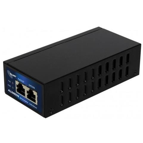 Poe Injektor Gigabit & Poe+ 15.4w / 30w 2.5 Gbit / metallgehuse - Switch - 2,5 Gbps (all0489v4) - Foto 1