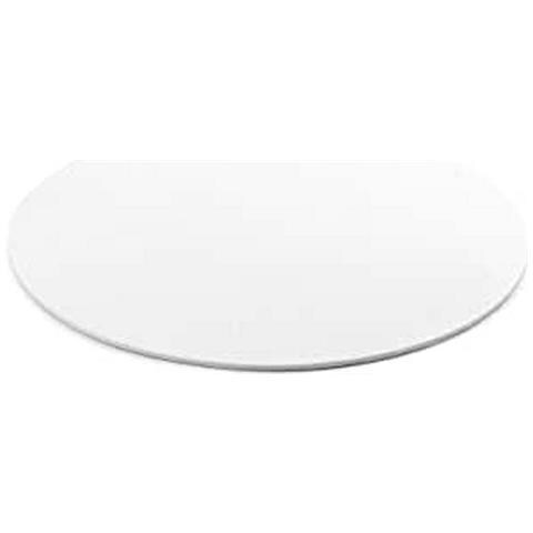 Piatto Cake Board Sottile Bianco - Cm 28 - Foto 1