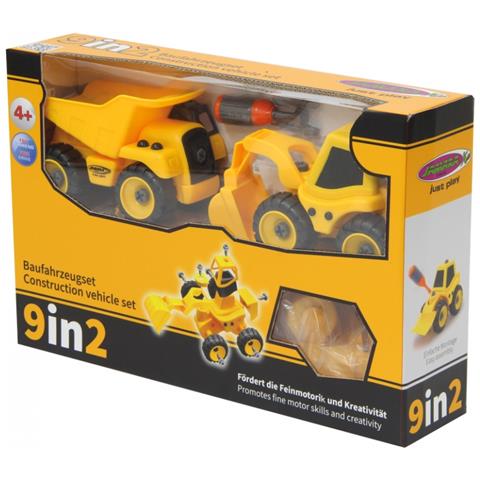 Construction Vehicles Set 9in2 Veicolo Giocattolo - Foto 1