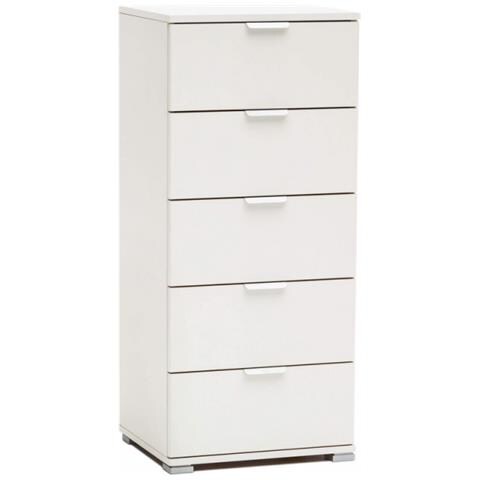 Mobiletto 5 Cassetti Bianca - Foto 1
