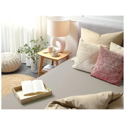 Coprimaterasso Elasticizzato Janbu Cotone Tortora - Foto 1