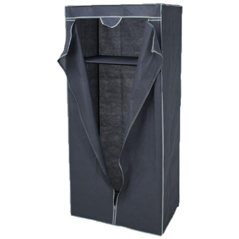 Guardaroba Pieghevole Cm 100 X 46 X H. 174 (l X P X H) + 5 Ripiani - Foto 1