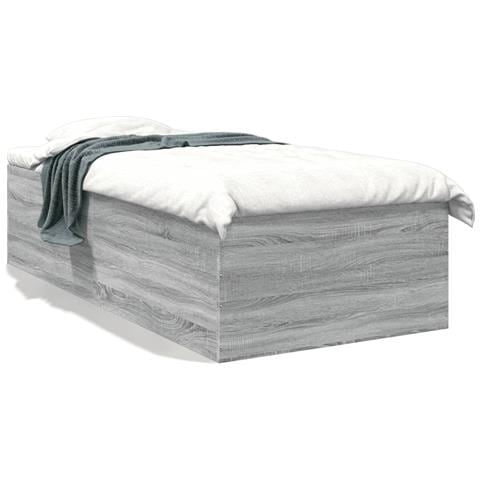 Giroletto Grigio Sonoma 90x190 Cm In Legno Multistrato - Foto 1