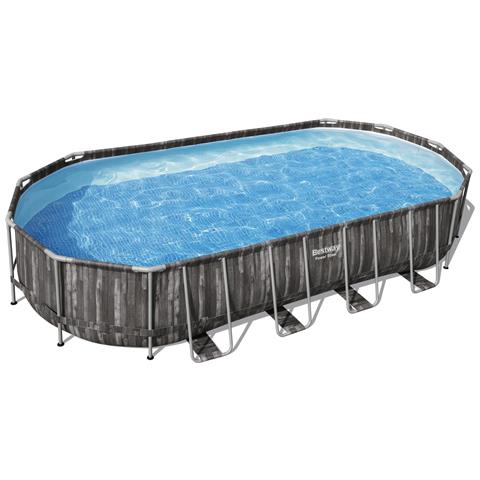 Piscina Fuori Terra Ovale Power Steel 732x366x122 Cm 5611t - Foto 2
