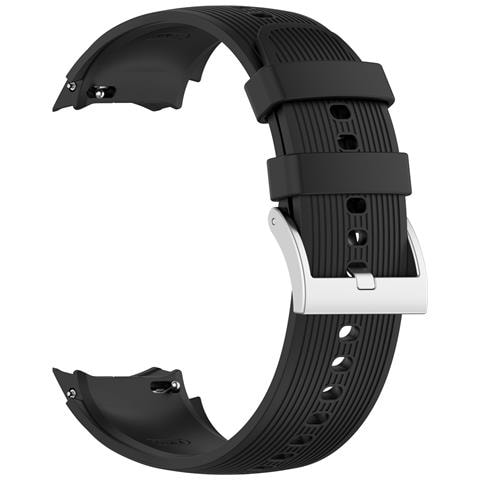 Cinturino In Silicone Per Oppo Watch X E Oneplus Watch 2 Black - Foto 1