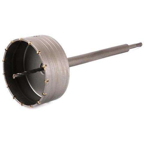 Fresa Per Muro A Tazza Corona 125 Mm Asta 35 Cm Per Trapano Attacco Sds Plus - Foto 1