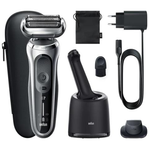 Rasoio Series 7 71-S7200cc Wet & Dry con Centro SmartCare Colore Nero /Argento - Foto 7