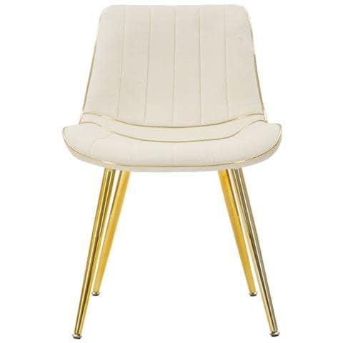Sedia Paris Crema /gold Set 2 Pz Cm 51x59x79 - Foto 2