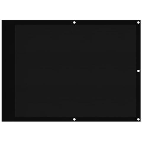 Paravento Da Balcone Nero 75x800 Cm 100% Poliestere Oxford - Foto 2