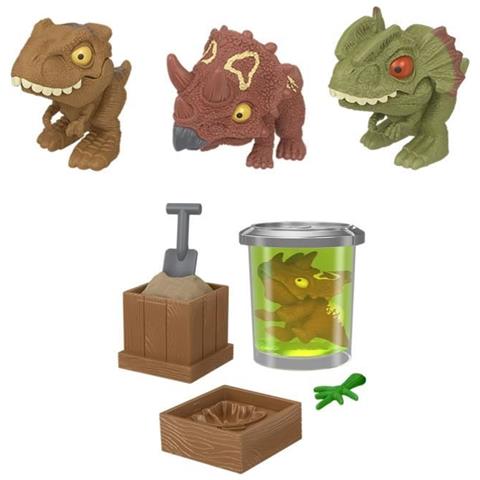 Jurassic World Assortimento Di Figurine Dinosauri Divoratori Mattel Hvb29 Modello Casuale - Foto 2