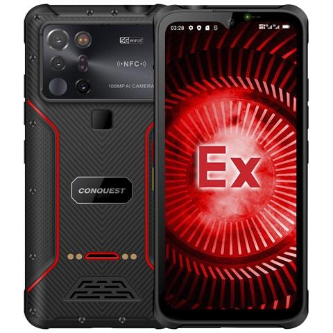 Smartphone Rugged Professionale S23 5g, Android 12, 12gb Ram + 256gb. Schermo 6,58''. Fotocamera Ai 108mpx, 20 Mpx Visione Notturna. Grado Militare Ip68/ipk69 Mil-std-810h. Funzioni Professionali. - Foto 1