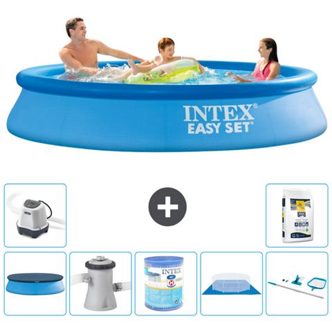 Piscina Fuori Terra - In Giro - 305x61 Cm - Blu - Include Accessori Coordinati A474 - Foto 1