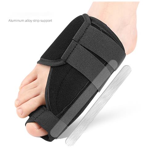 Correttore Per Alluce Valgo Regolabile – Stecca Con Cuscinetti In Gel – Per Donna E Uomo – Grigio