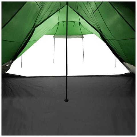 Tenda Familiare Tipi per 6 Persone Verde Impermeabile - Foto 8