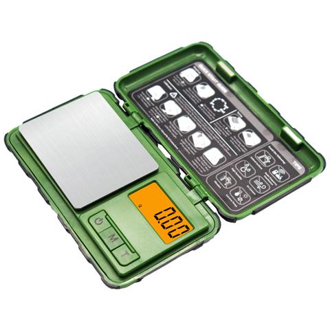 Bilancia Tascabile Ad Alta Precisione - Capacità 200g, Precisione 0.01g Green - Foto 1