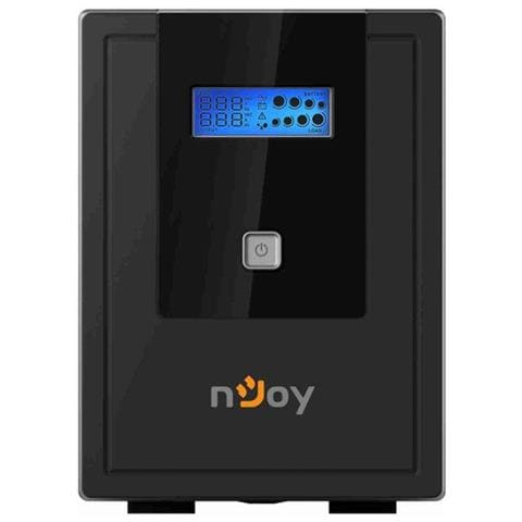 Cadu 2000 Gruppo Di Continuità  2000va 1200 Watt, Line Interactive, Display Lcd, Avr, Hid Usb, Protezione Lan 1gb/s, 4 Uscite Schuko, Software Per Gestione Ups, 2 Batterie 12v-9ah - Foto 1