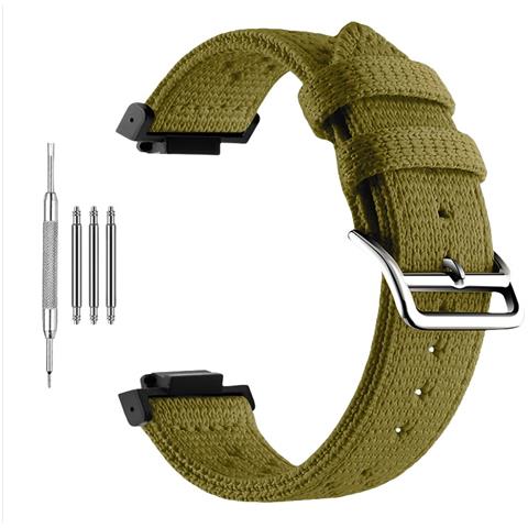 Cinturino In Nylon Intrecciato Stile Hermès Compatibile Con Casio G-shock Ga100/dw-5600 Green - Foto 1