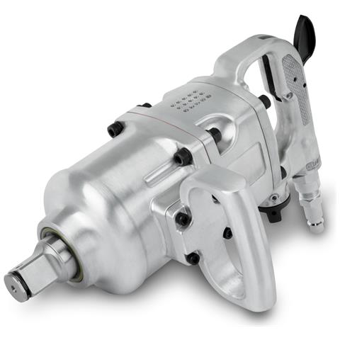 Avvitatore Pneumatico Ad Impulsi Con Attacco Da 1"" E Connessione Aria Compressa Da 1/2"", 1620 Nm, Mandrino Corto, Doppio Meccanismo Ad Urto Ad Alte Prestazioni, 3500 Giri/min, 2 Impugnature, 3 Coppie Destrorse E 3 Sinistrorse - Foto 1