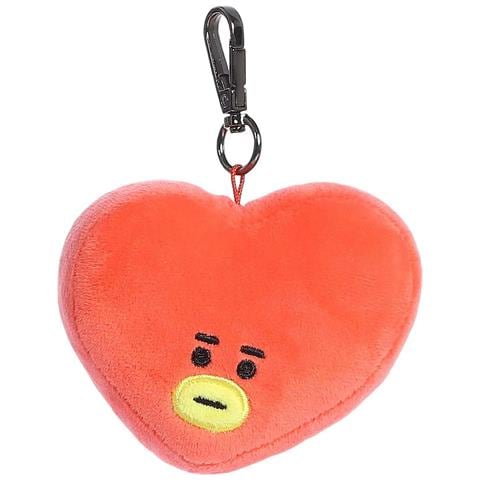 Portachiavi Peluche Con Moschettone Solido Tata Bt21, Rosso - Foto 1