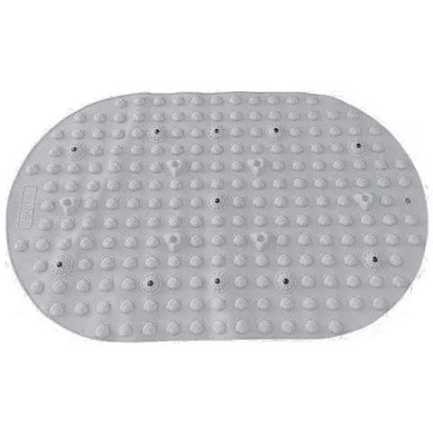 Tappetino Massaggiante Per Piedi Con Punte Solide - Cuscinetto Per Agopressione In Silicone Per Impastamento Profondo Grey - Foto 1