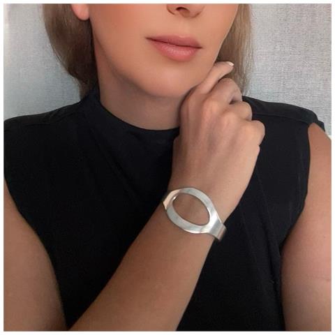 Bracciale Oracle, Ottone In Argento, 10µ, Design - Foto 3