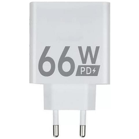 Ulefone Caricabatterie Fast Originale Usb-c Hj-pd66w-eu 66w White Bulk Per Smartphone E Tablet - Foto 1