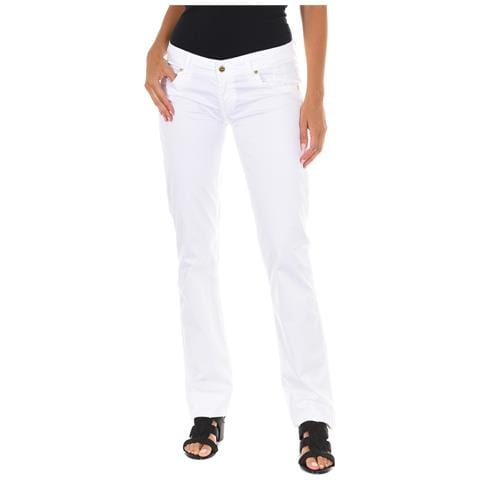 Pantalone Lungo In Tessuto Elastico C011444-p084 Donna - Foto 1