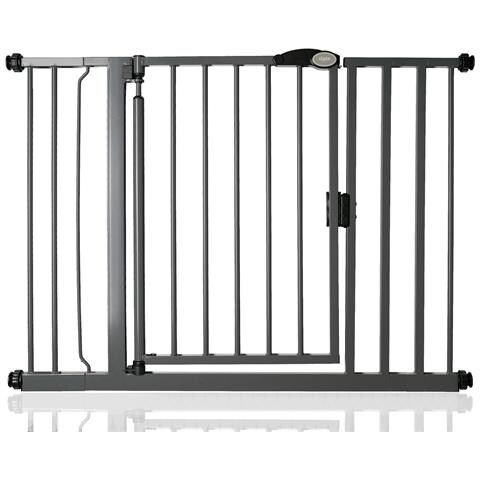 Bettacare Cancelletto Per Scale Con Chiusura Automatica, 103,8cm - 110,8cm, Grigio Ardesia - Foto 1