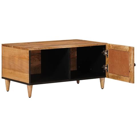 Tavolino da salotto Naturale 80 x 50 x 40 cm - Foto 2