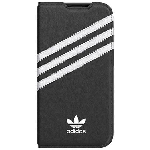 Adidas Or Booklet Pu Case Per Iphone 14 Pro - Bianco E Nero - Foto 2