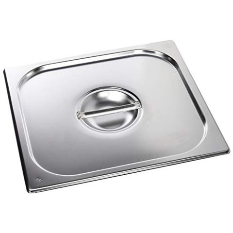 66905Dz - Coperchio con inserto 2/3 e maniglia in acciaio inox - Foto 1