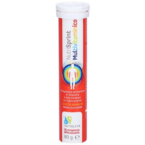 Nutrisprint Multivitaminico 20 Compresse Effervescenti 80 g Senza Zucchero - Foto 1