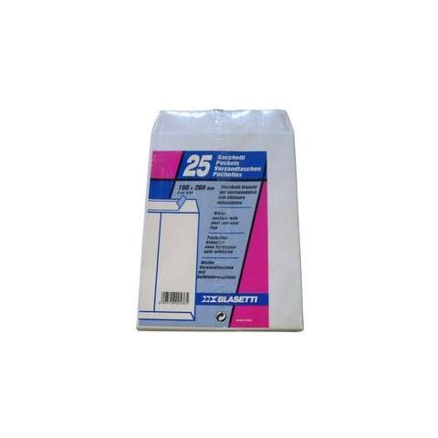 100 buste a sacco bianche 190x260mm 80gr c / strip - Foto 1