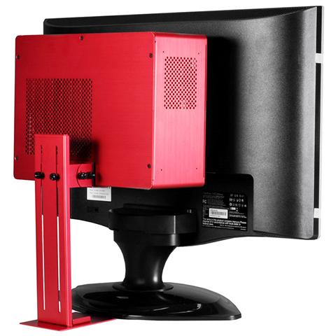 Kit di Montaggio del Cabinet di Sistema sul Monitor Rosso 2 x 2 x 4 cm Q09-1R - Foto 3