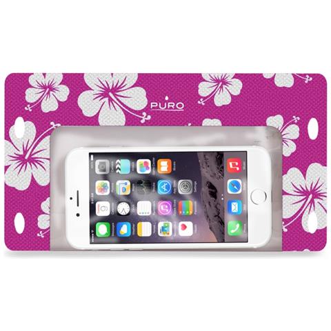 Cust Impermeabile IPX8 Envelope per Smartphones Up To 5.7'' - ROSA - Foto 2