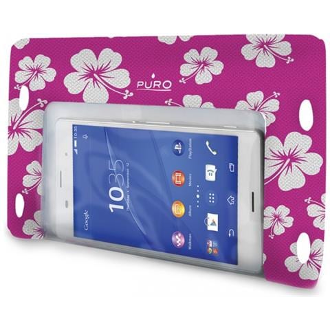 Cust Impermeabile IPX8 Envelope per Smartphones Up To 5.7'' - ROSA - Foto 1